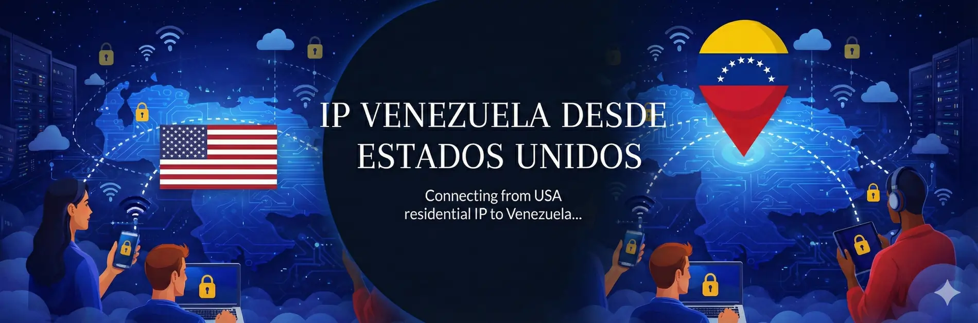 IP Venezuela desde Estados Unidos | IP Residencial Venezolana Real